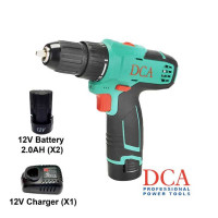 DCA Cordless Electric Impact Drill  ADJZ10-10 12V